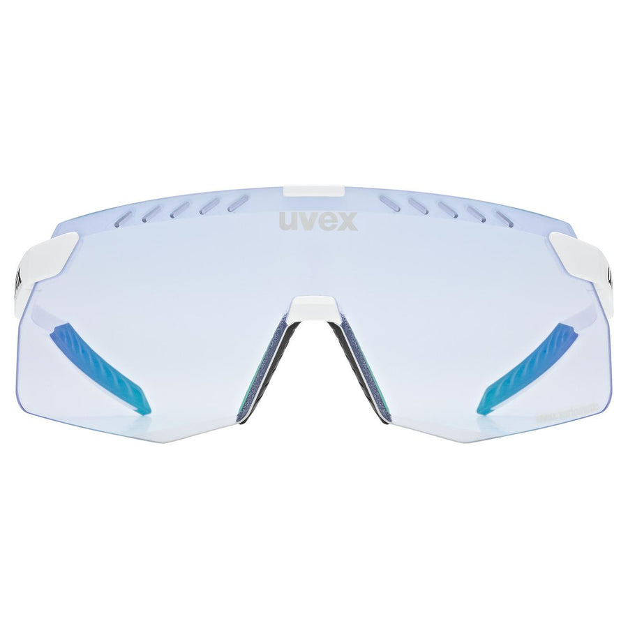 uvex pace stage s V white matt/mir.blue