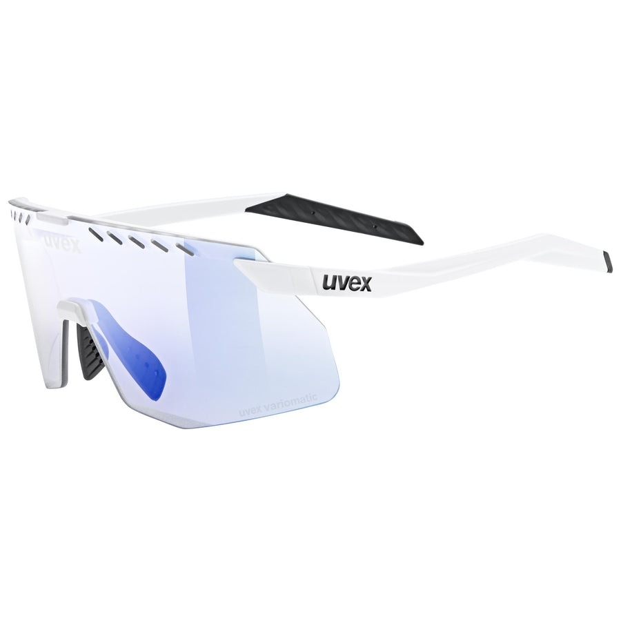 uvex pace stage s V white matt/mir.blue