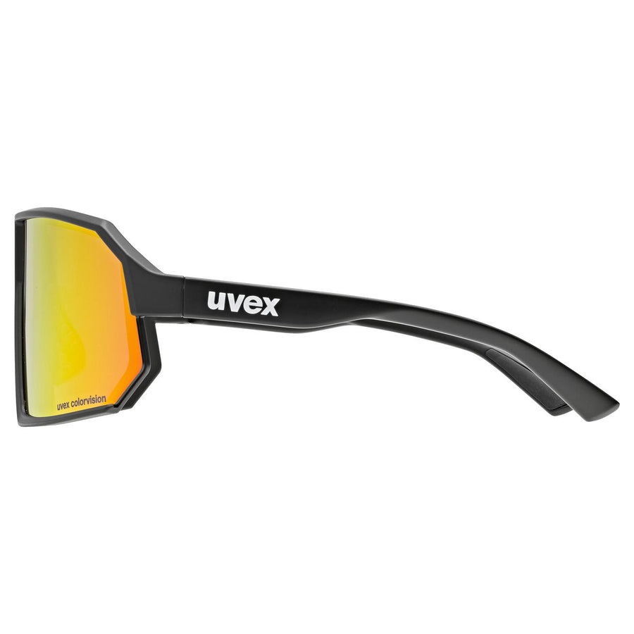 uvex sportstyle 237 CV black m./mir.red