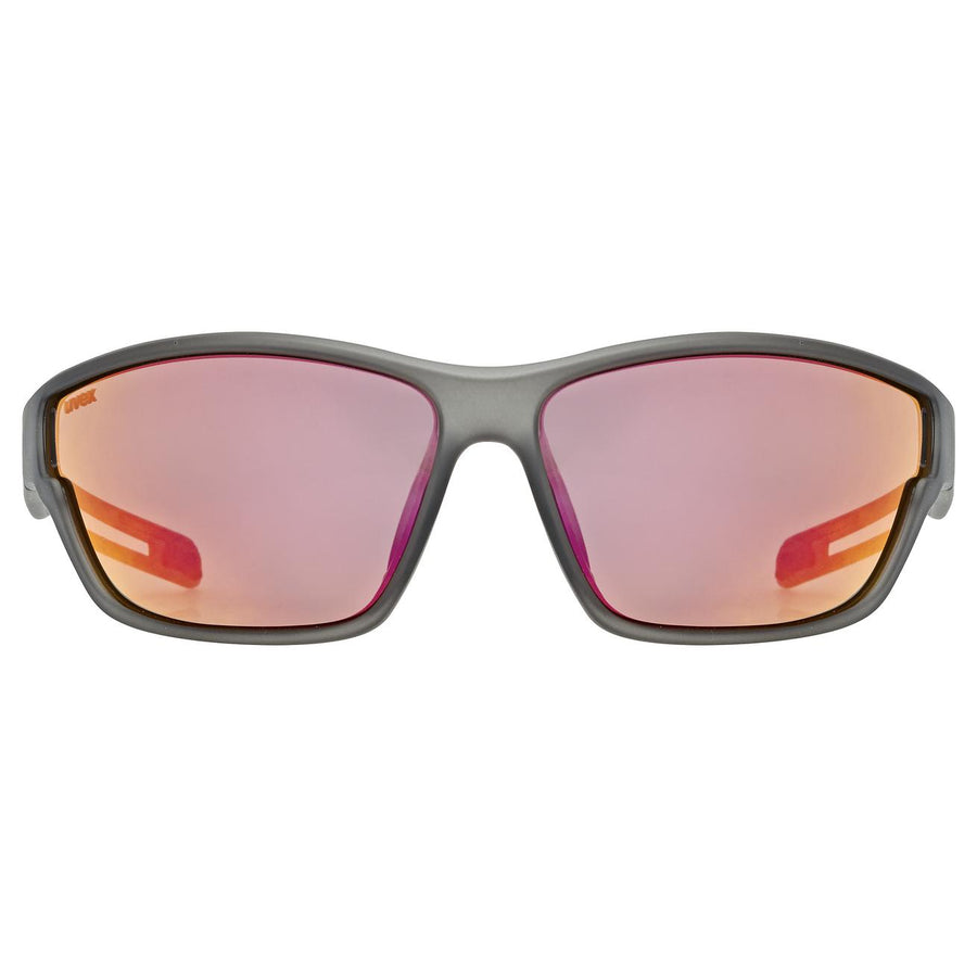 uvex sportstyle 806 smoke matt/mir.red