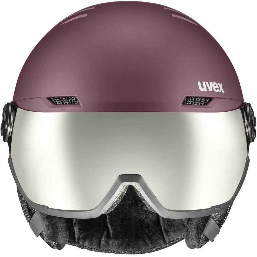 uvex wanted visor bramble - antique rose mat