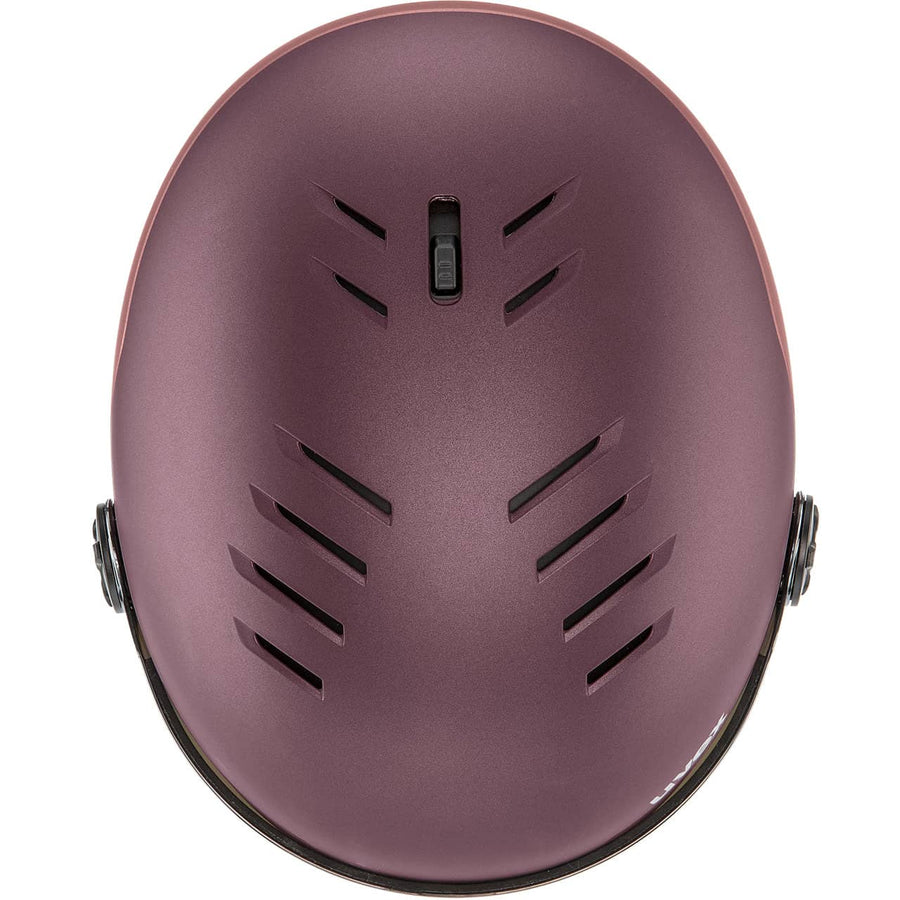 uvex wanted visor bramble - antique rose mat