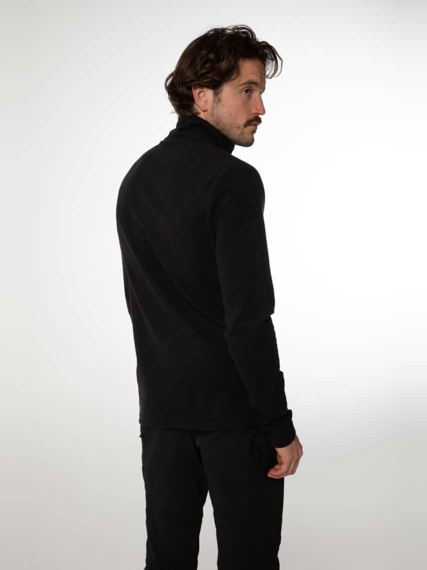 Protest PERFECTO 1/4 zip top, True Black