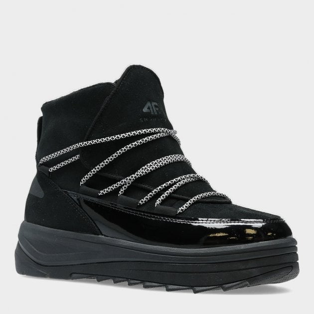 4F SNOW BOOTS, DEEP BLACK