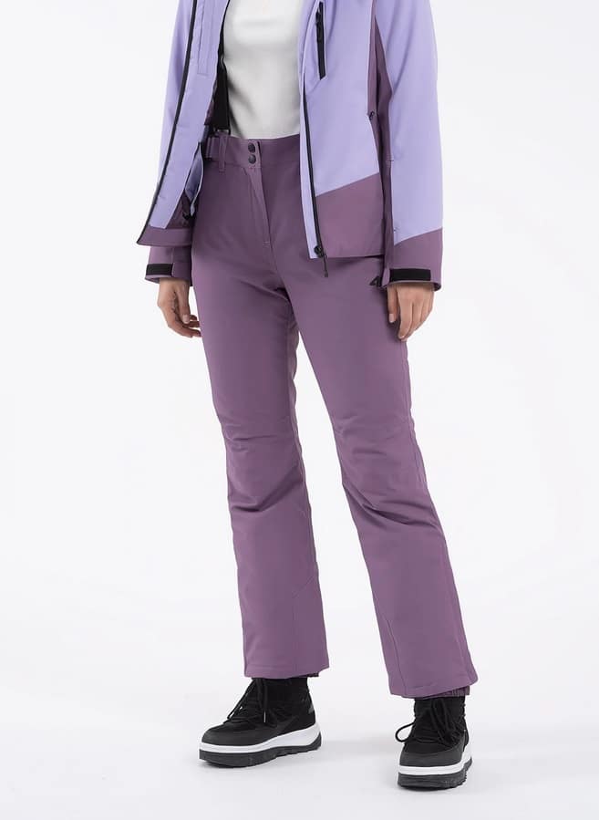 4f Aw23tftrf419 50s Trousers Dark Violet