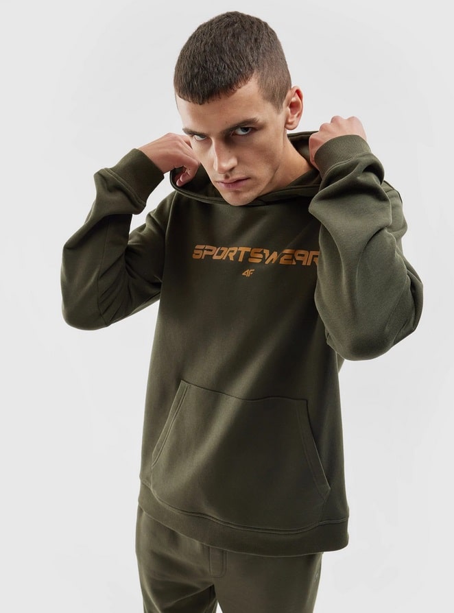 4f Aw23tswsm0773 43s Sweatshirt Khaki