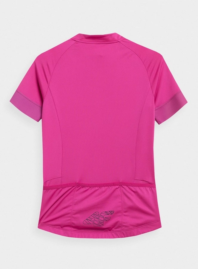 WOMEN'S CYCLING T-SHIRT, HOT PINK