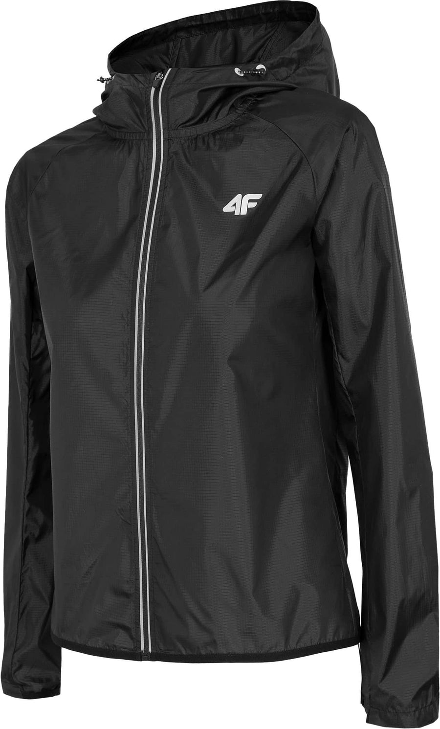4F WOMEN'S FUNCTIONAL JACKET, DEEP BLACK