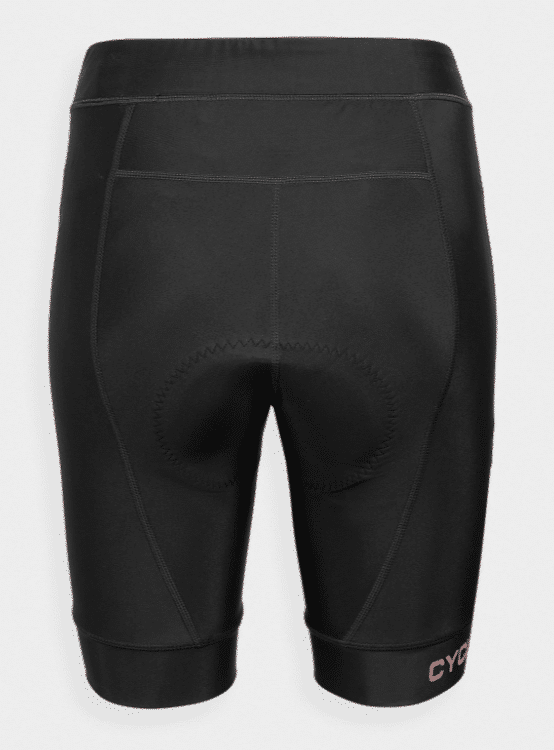4F WOMEN'S CYCLING SHORTS, DEEP BLACK