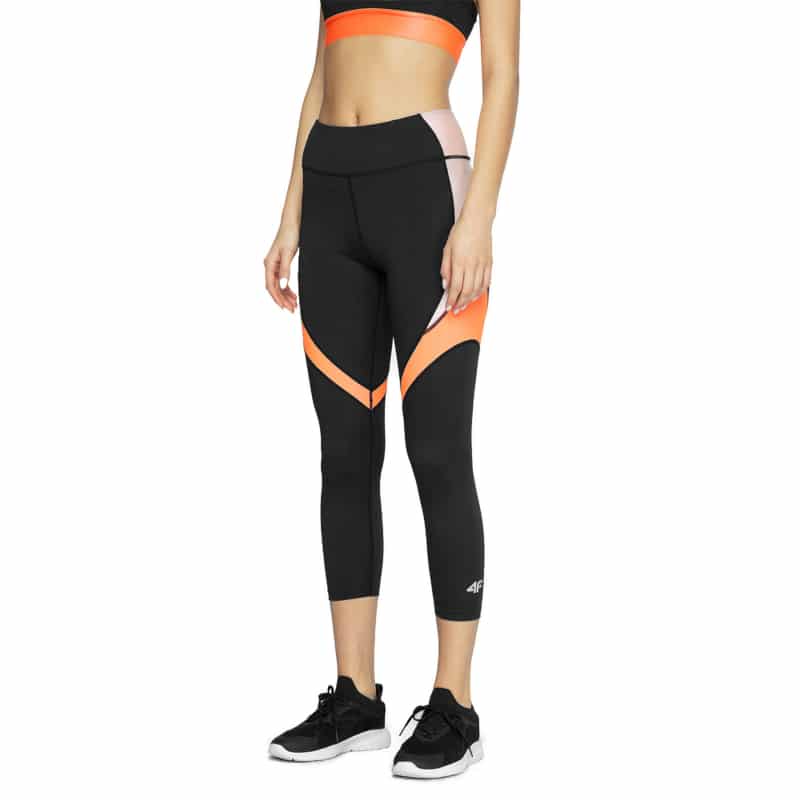 4F WOMEN'S FUNCTIONAL TROUSERS, DEEP BLACK