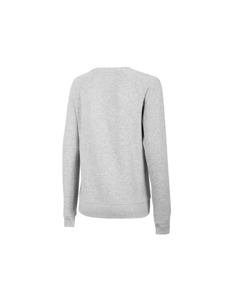 4F WOMEN'S SWEATSHIRT , COLD LIGHT GREY MELANGE