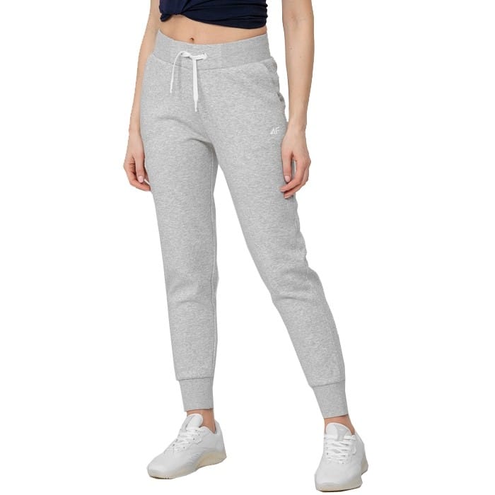 4F WOMEN'S TROUSERS, COLD LIGHT GREY