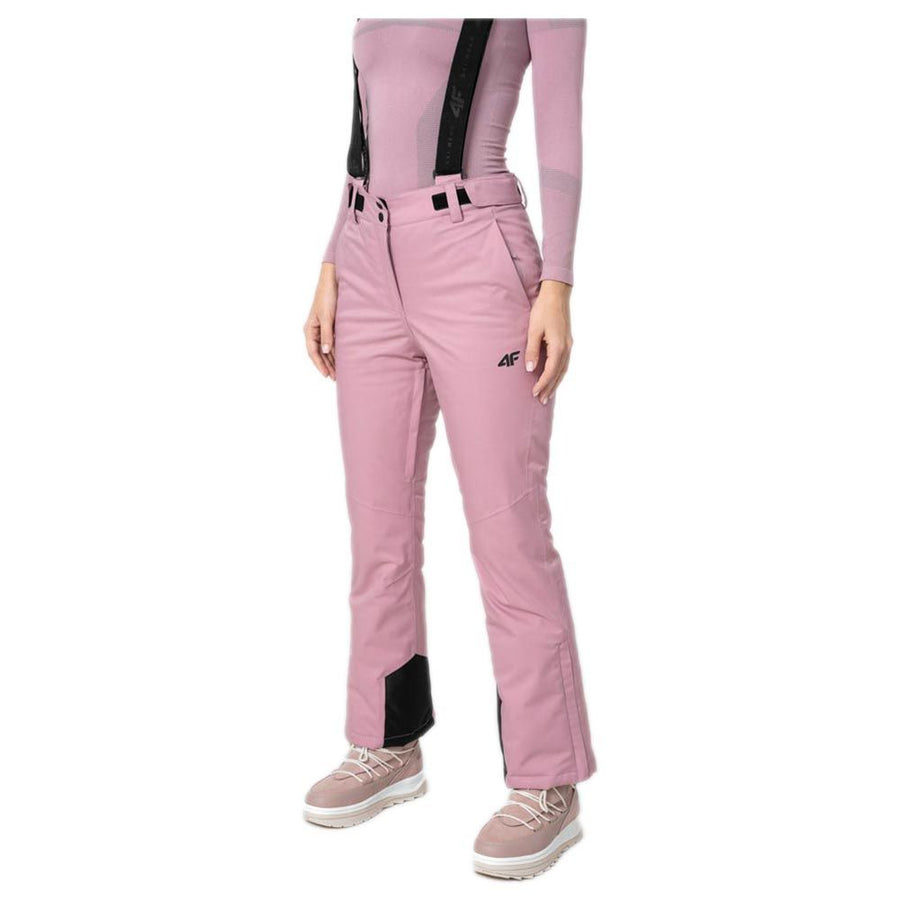 4F WOMEN'S SKI TROUSERS , DARK PINK
