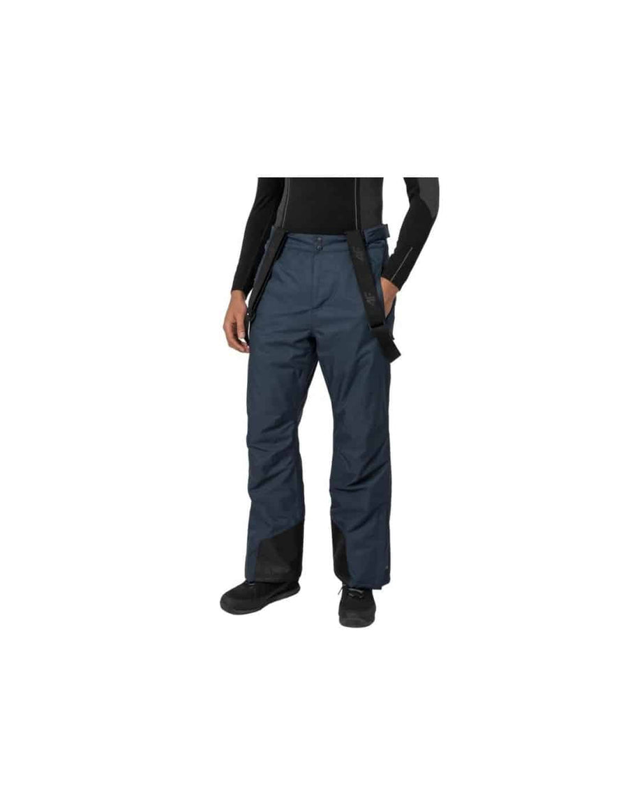 4F MEN'S SKI TROUSERS, DARK BLUE
