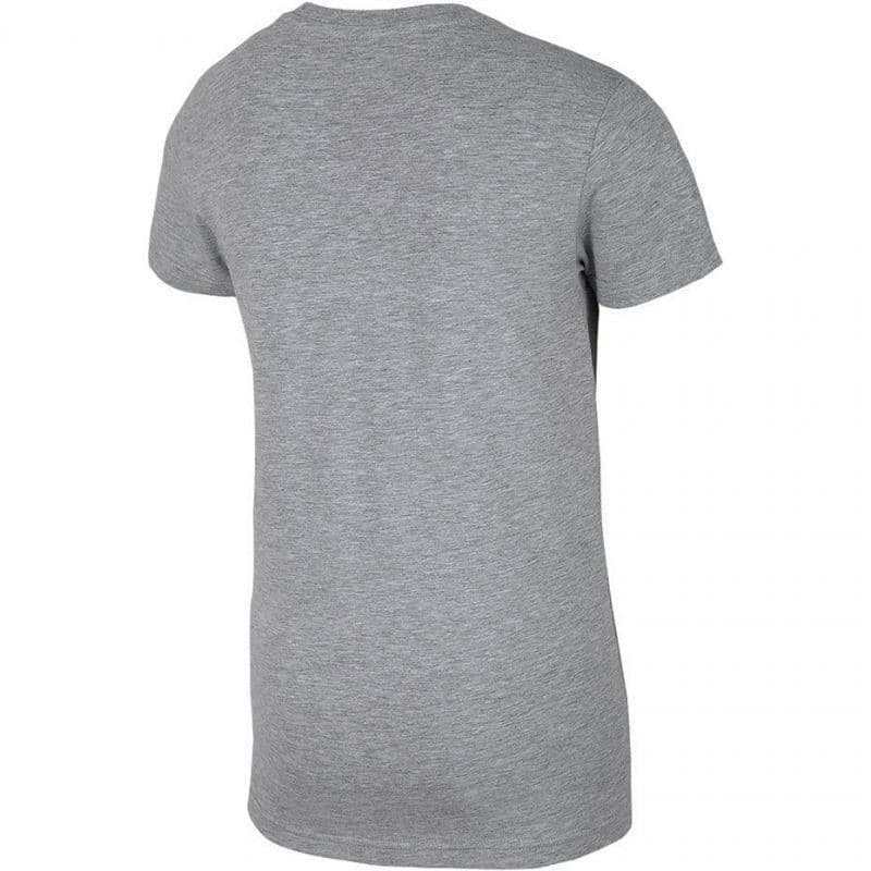 4F BOY'S T-SHIRT, MIDDLE GREY MELANGE