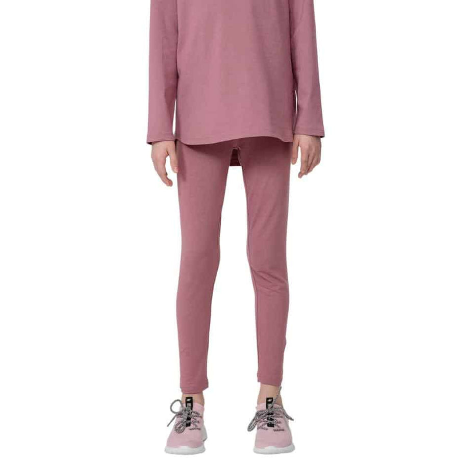 4F GIRL'S LEGGINGS, BURGUNDY