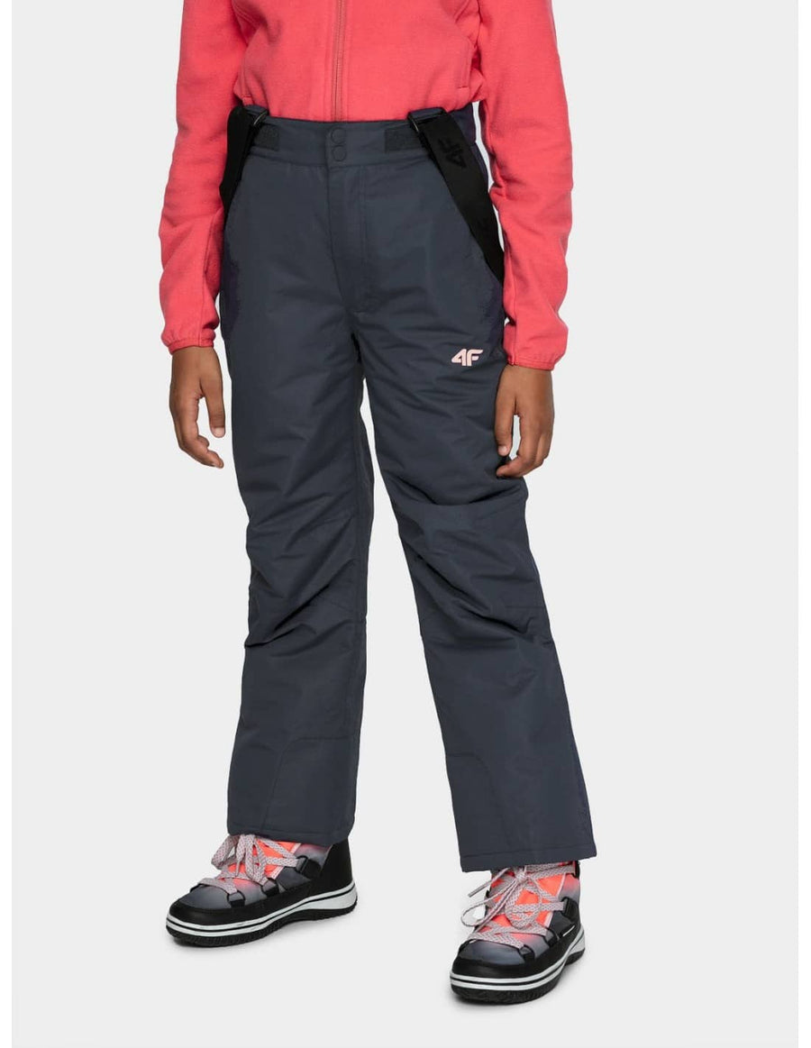 4F GIRL'S SKI TROUSERS, NAVY