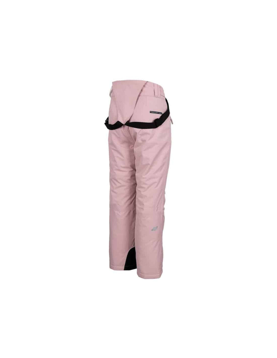 4F GIRL'S SKI TROUSERS , LIGHT PINK