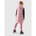 4f Jaw23tvjaf046 56s Vest Jacket Light Pink 1
