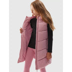 4f Jaw23tvjaf046 56s Vest Jacket Light Pink