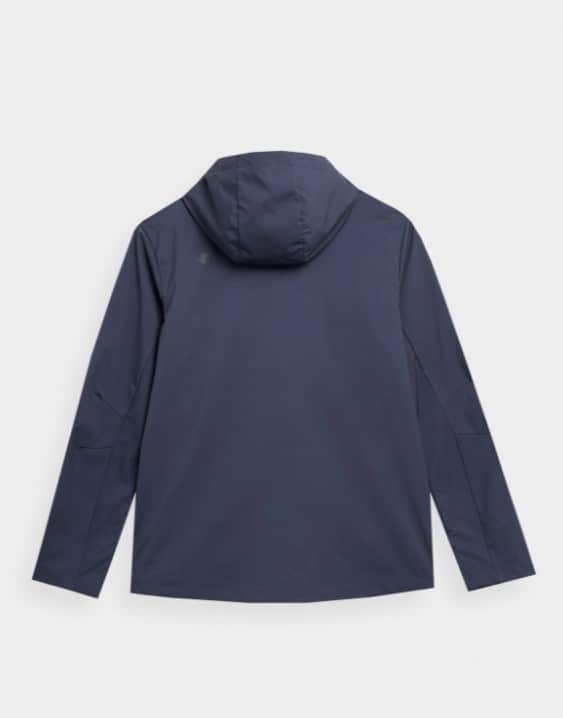 4F SOFTSHELL JACKET, DARK BLUE