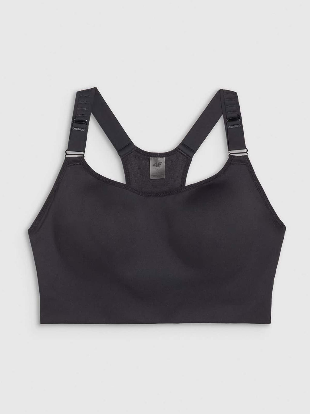 4F SPORT BRA, DEEP BLACK/163