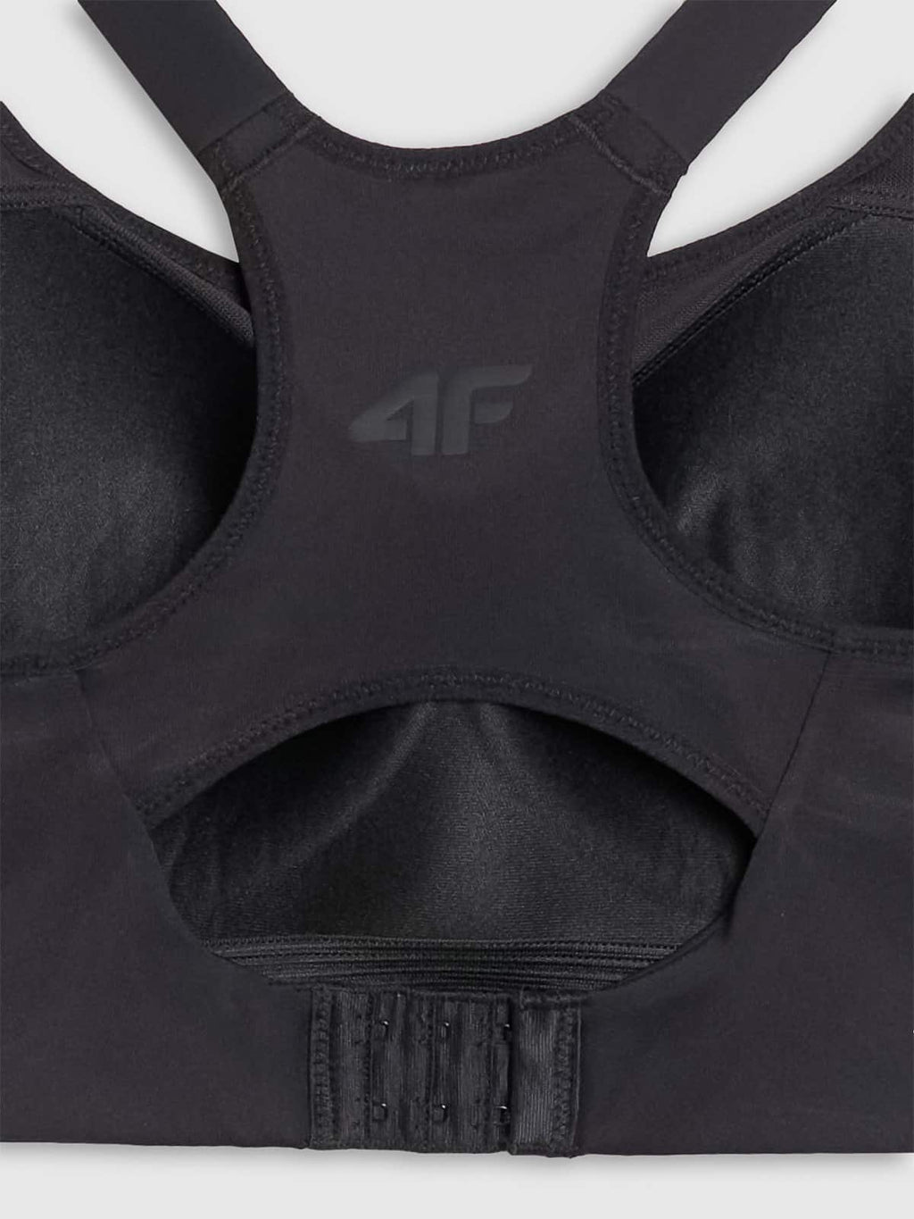 4F SPORT BRA, DEEP BLACK/163