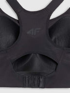 4F SPORT BRA, DEEP BLACK/163