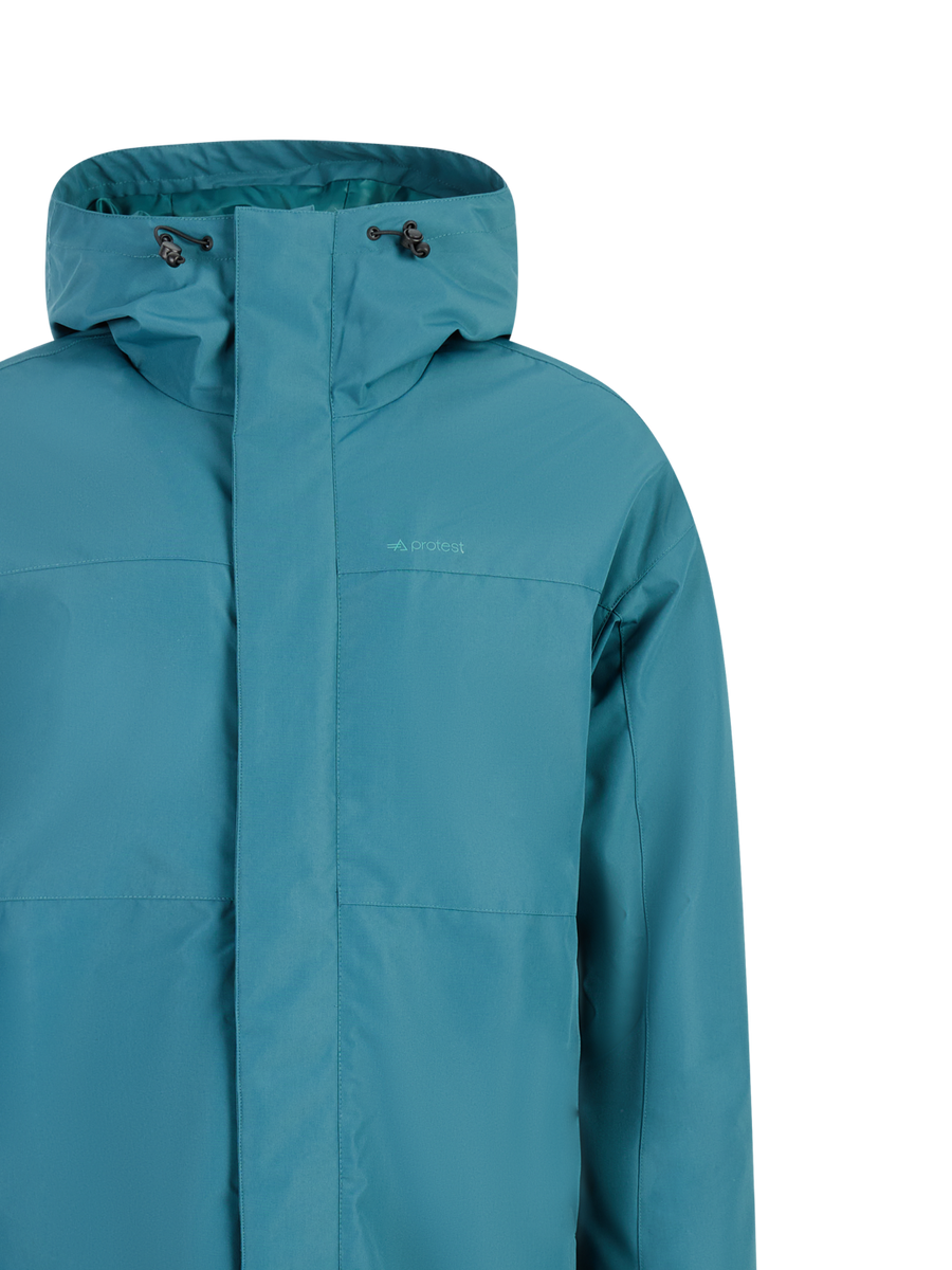 Protest PRTHisa long jacket Rainstorm Blue
