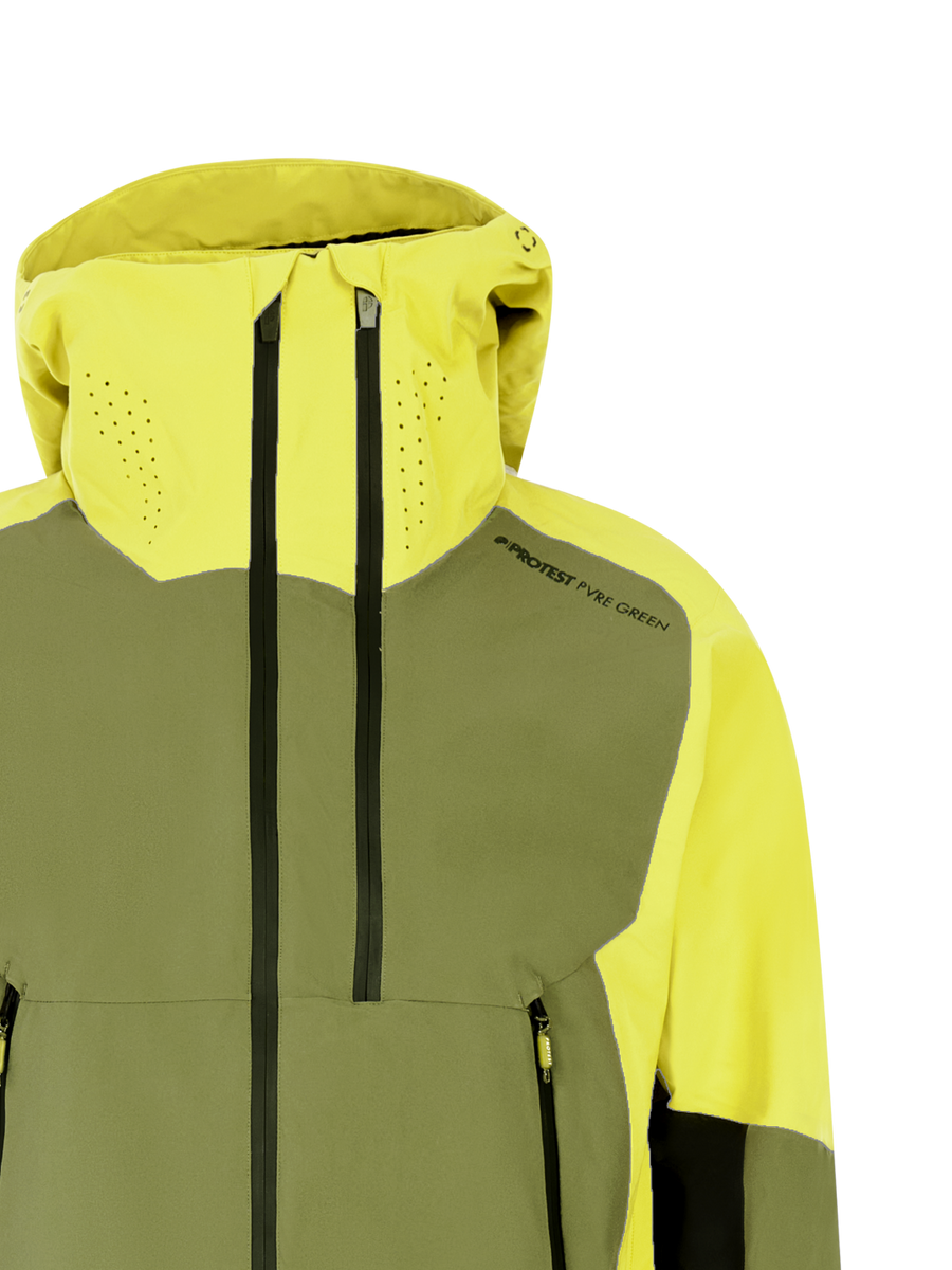 Protest PRTThrow snowjacket Herbal Green