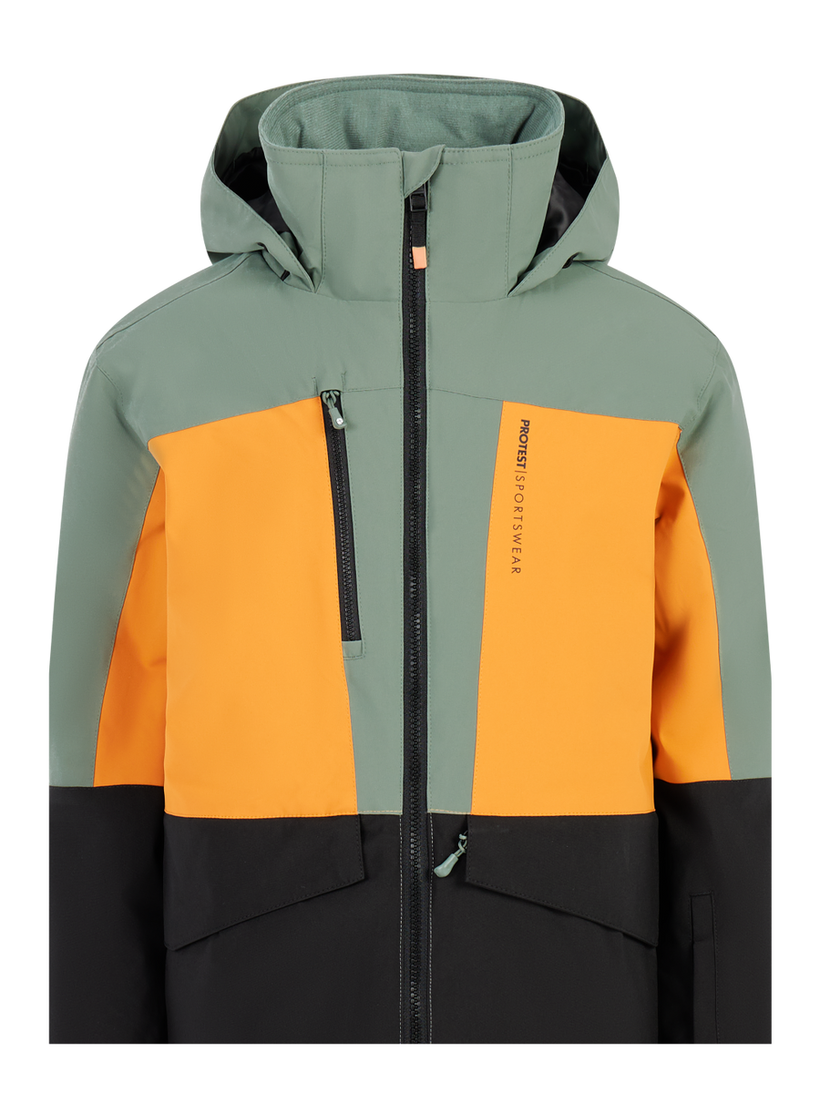 Protest PRTMilan JR snowjacket Caramel Yellow