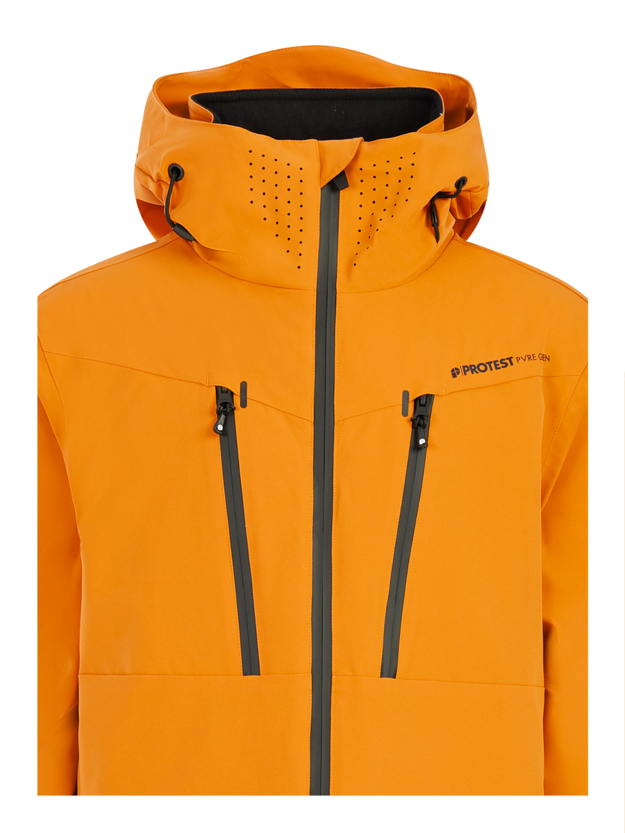 Protest PRTWixan JR snowjacket Caramel Yellow