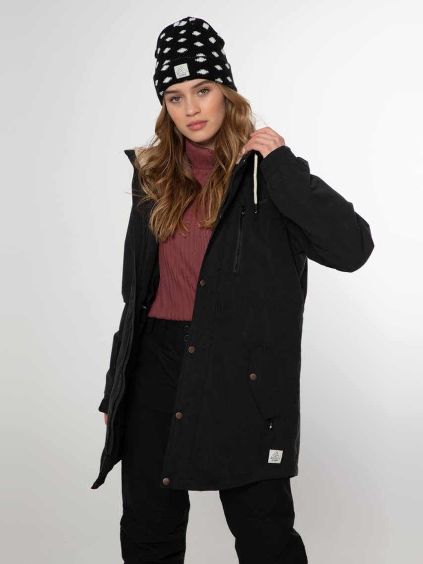 Protest SAFFROON snowjacket, True Black