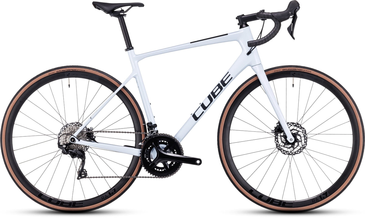 677200 Cube Attain Gtc Race Flashwhite´n´black
