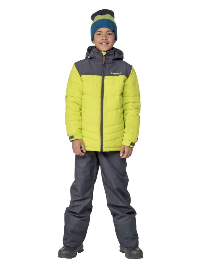Protest JEEP JR snowjacket, Lime Green