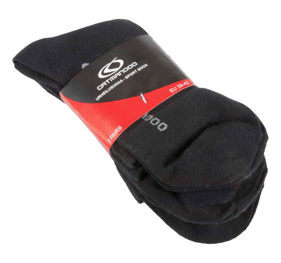 zekes Crew 3-pack sport socks
