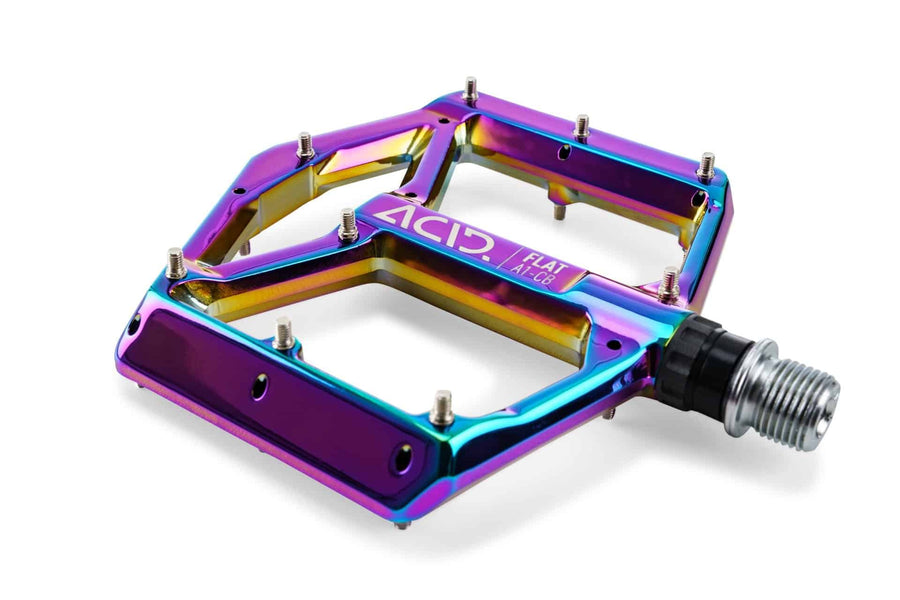 Cube ACID Pedals FLAT A1-CB oil slick