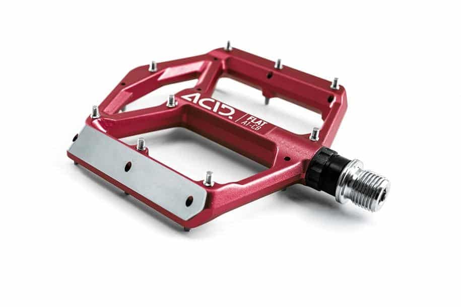 ACID Pedals FLAT A1-CB red