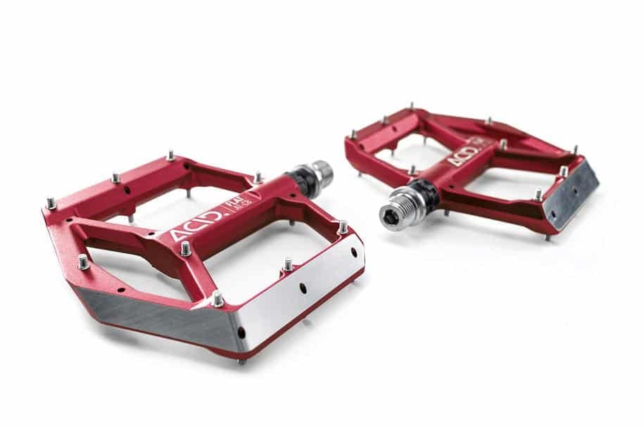 ACID Pedals FLAT A1-CB red