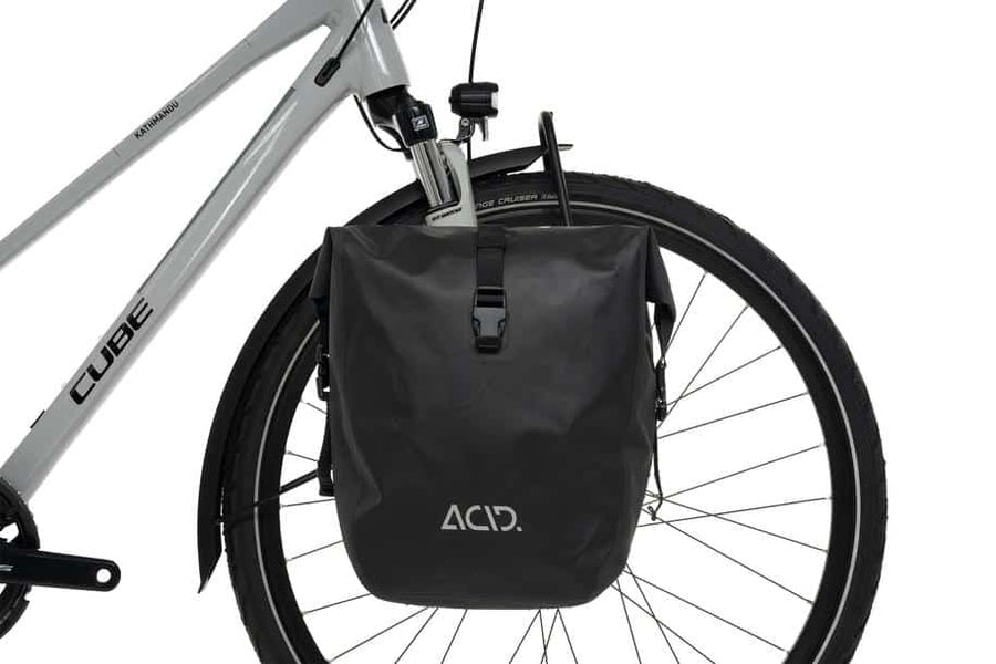ACID priekšējais lowrider tipa bagāžnieks MTB Melns