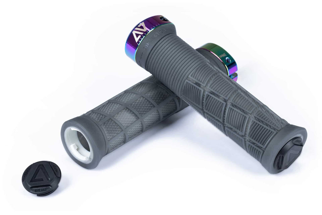 Cube ACID Grips DISRUPT translucent black´n´oil slick