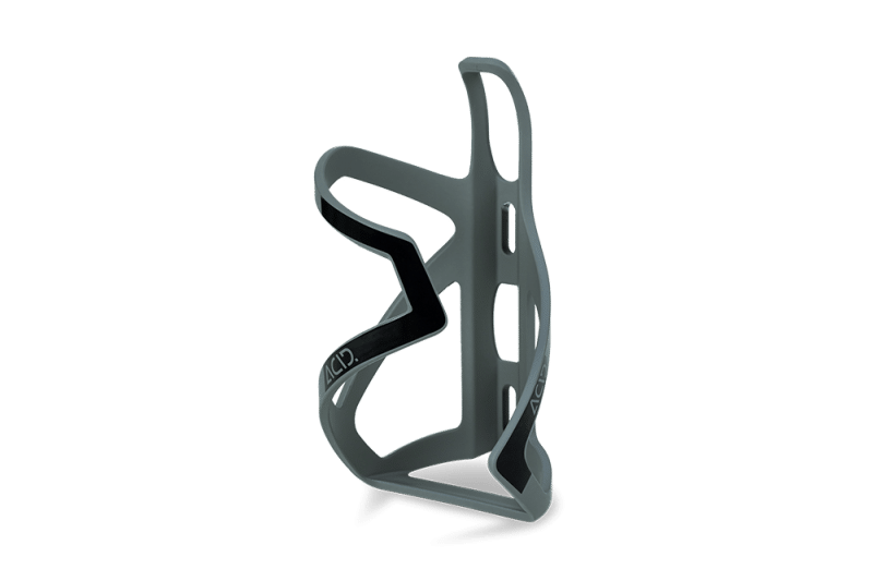 ACID Bottle Cage HPP Sidecage matt grey´n´glossy black