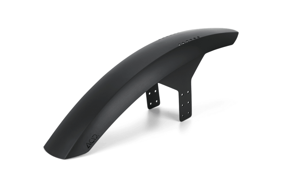 Acid Mudguard Mud Blocker Front Long Bla