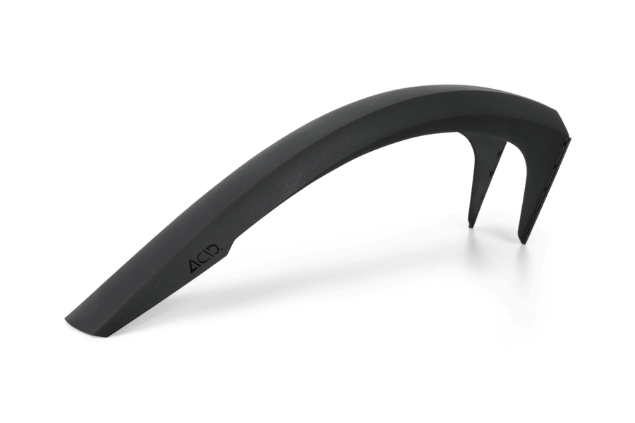 Acid Mudguard Mud Blocker Rear Long Blac