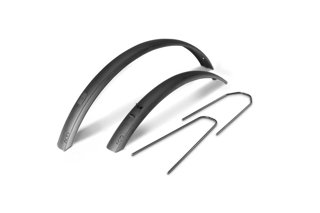 Acid Mudguard Set Junior 55 With Stays Black