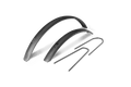 Acid Mudguard Set Junior 55 With Stays Black