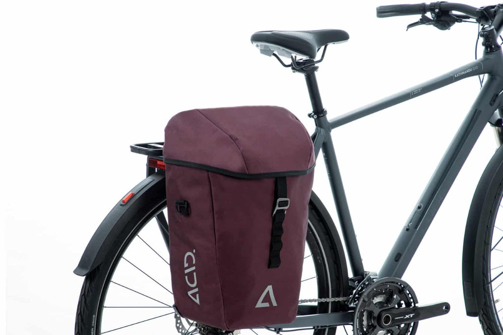 Acid Pannier Bag City 20 Smlink Red 1