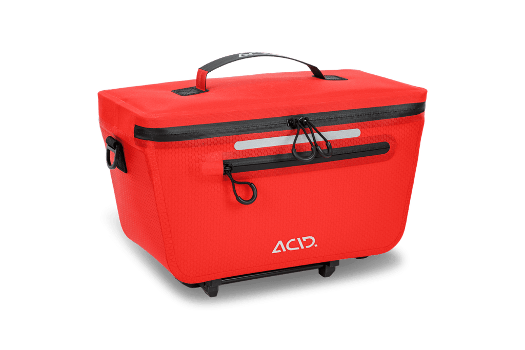 Acid Panniers Trunk Pro 10 Rilink Flame´n´black