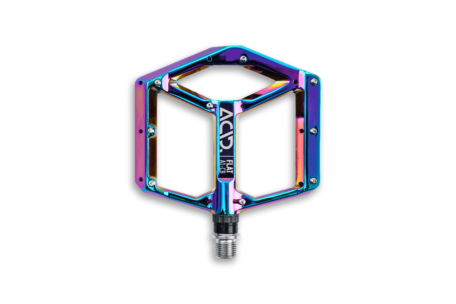 Cube ACID Pedals FLAT A1-CB oil slick