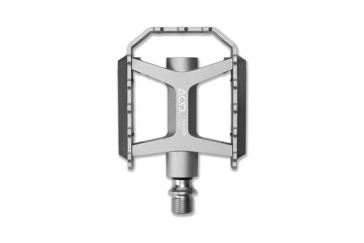 ACID Pedals FLAT A8-IB Classic silver